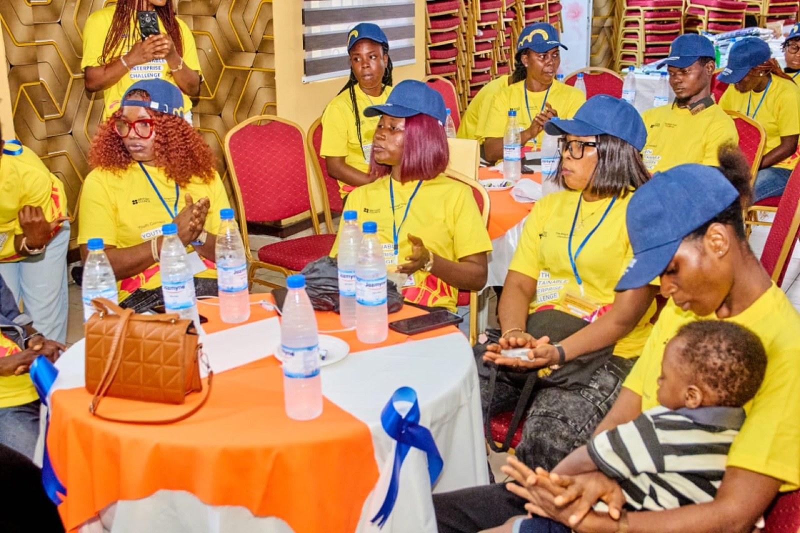 ENDIP participants seated and engaged in a training workshop